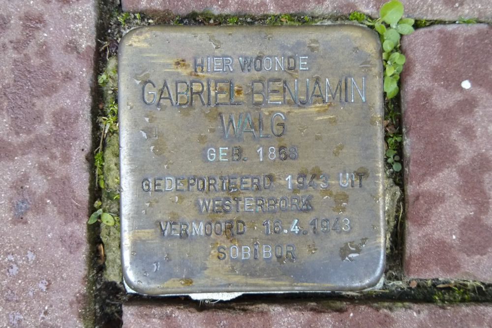 Stumbling Stone Kattenstraat 17 #1