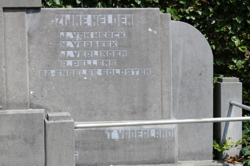 Monument Tweede Wereldoorlog Sint-Huibrechts-Lille #3