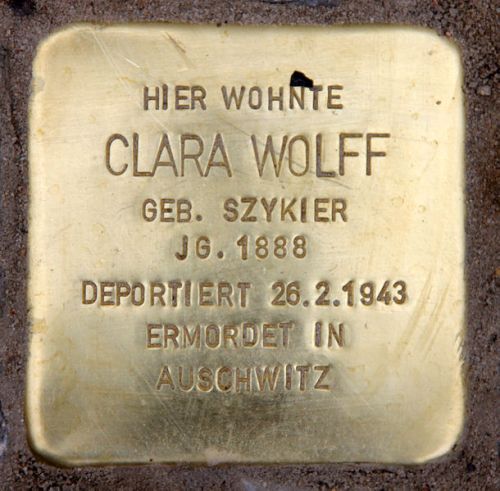 Stolpersteine Nassauische Strae 24 #4