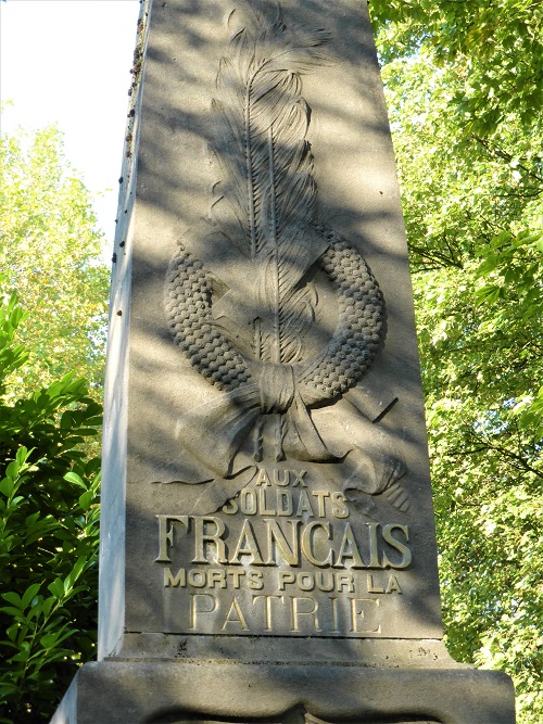 Monument Franse Soldaten Westerbegraafplaats Gent #2