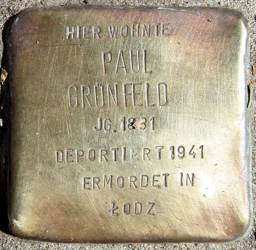 Stolpersteine Landauer Straße 3 #2