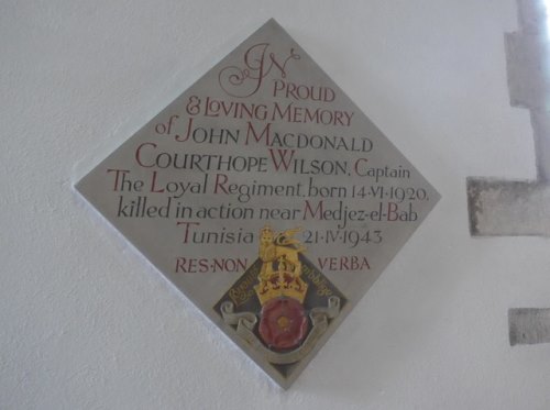 Memorial John MacDonald Courthope Wilson #1