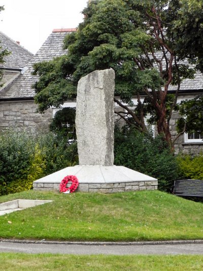 Memorial Bombardment Penryn