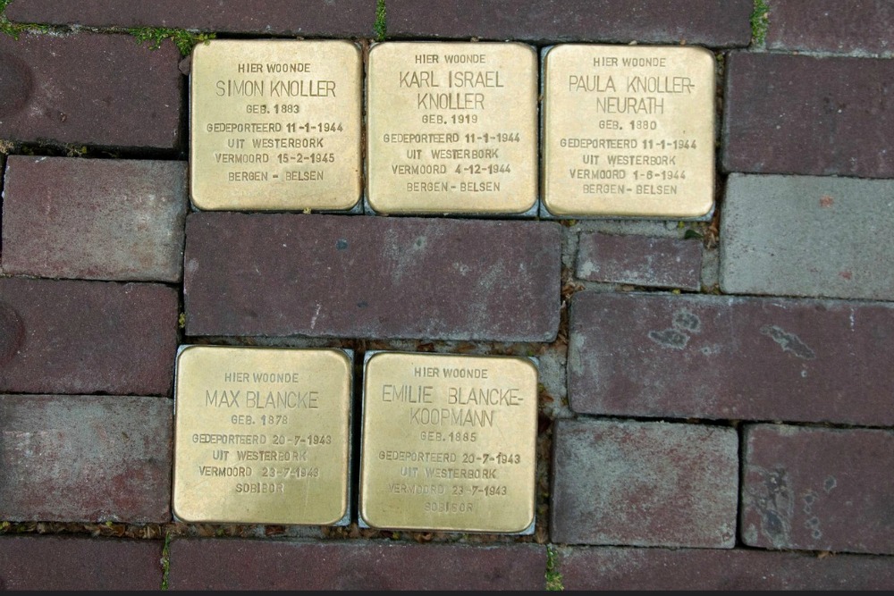 Stolpersteine Walstraat 38