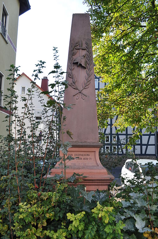 Monument Frans-Duitse Oorlog Rodheim vor der Hhe #1