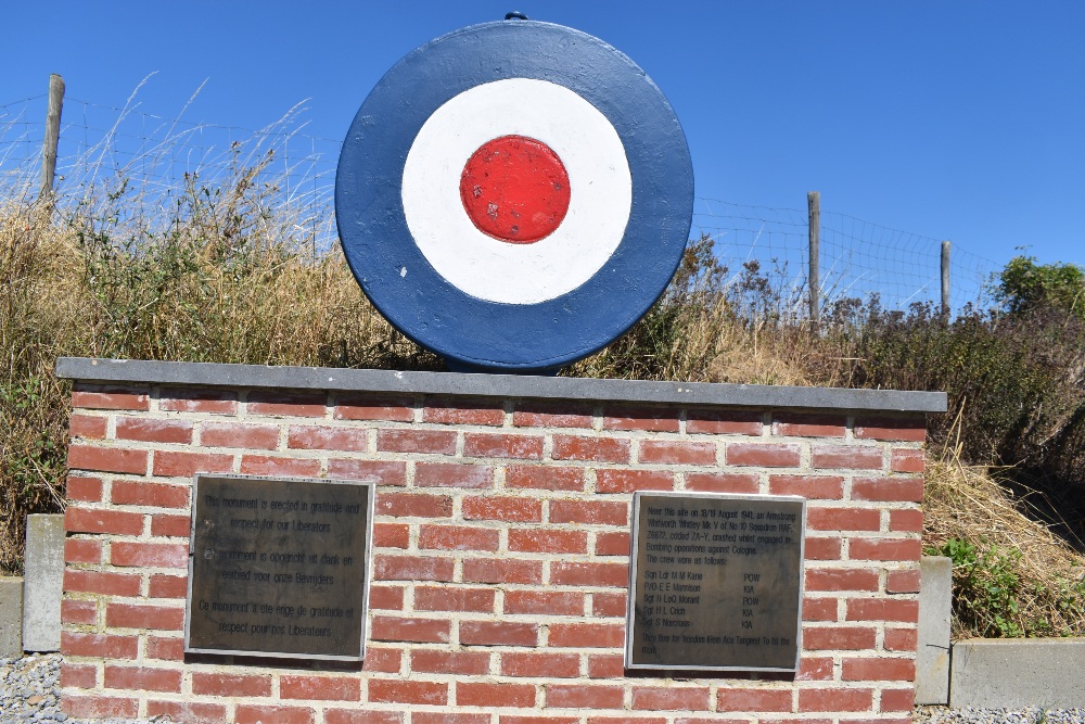 Crash Site Whitley Mk. V Z6672 #3