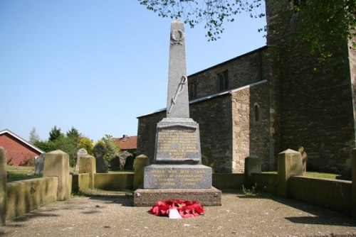 Oorlogsmonument Normanby-by-Spital en Owby-by-Spital #1