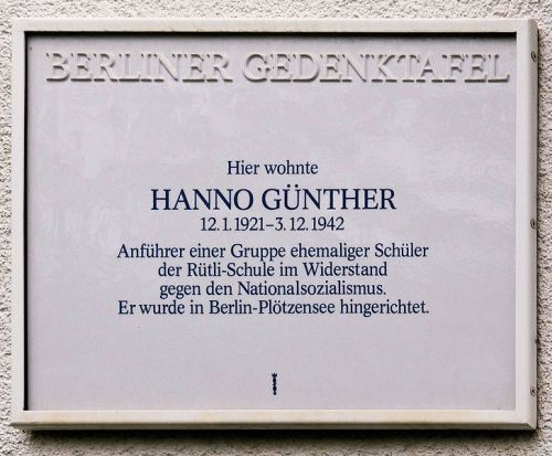 Gedenkteken Hanno Gnther #1