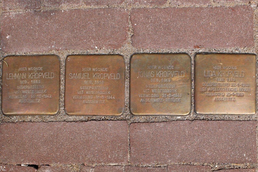 Stolpersteine Lepelstraat 7 #1