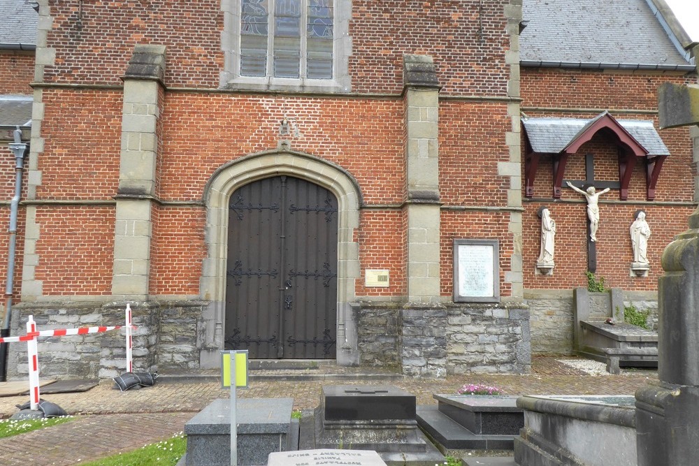 Commemorative Plate War Victims Sint-Denijs-Boekel #3