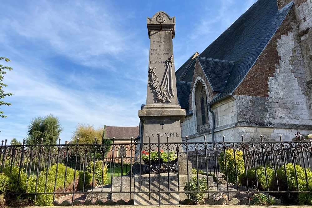 Oorlogsmonument Vismes