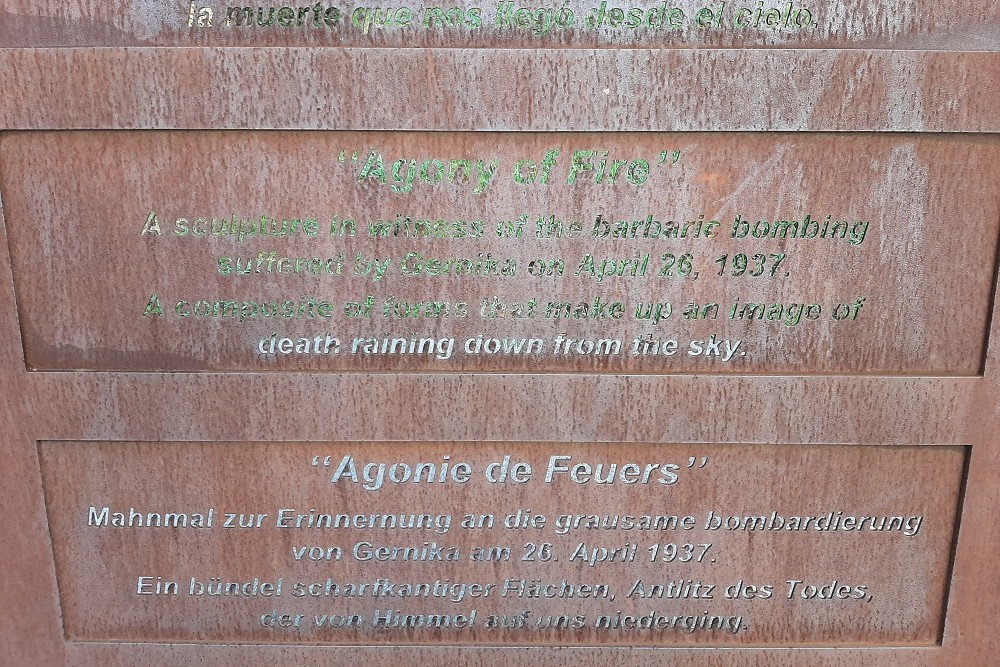Memorial Bombardment Guernica #3