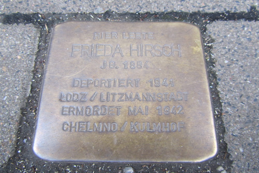 Stumbling Stones Beethovenstraße 8 #3