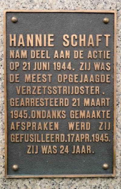 Hannie Schaft Memorial #4