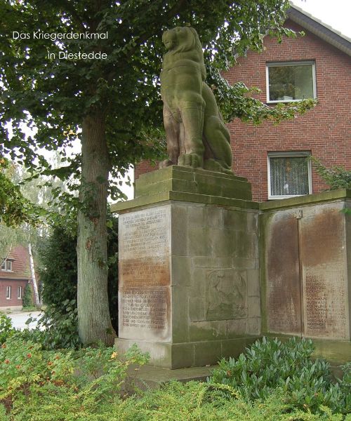 Oorlogsmonument Diestedde #1