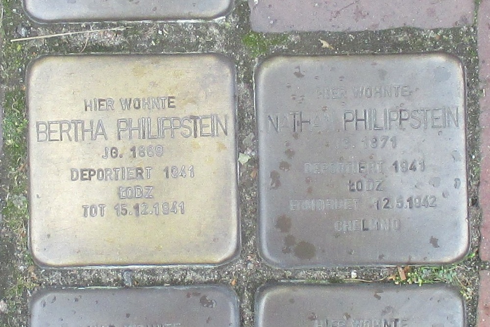 Stolpersteine Friedrich-Ebert-Straße 59 #3