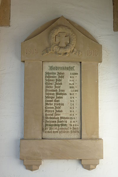 Oorlogsmonument Leubsdorf #1