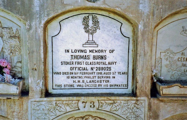 Commonwealth War Grave Antofagasta Cemetery #1