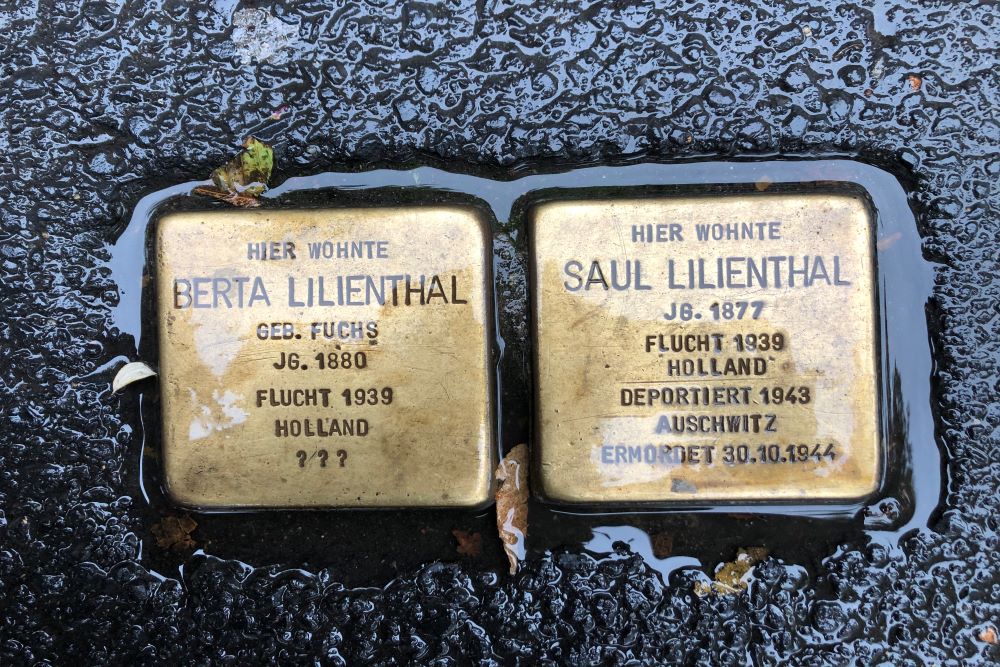 Stolpersteine Dotzheimer Strae 21 #1