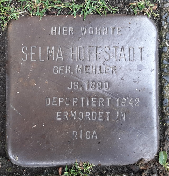 Stolpersteine Schulstrae 18 #3