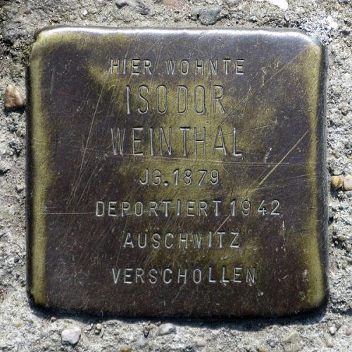 Stolpersteine Schillingstraße 14 #3