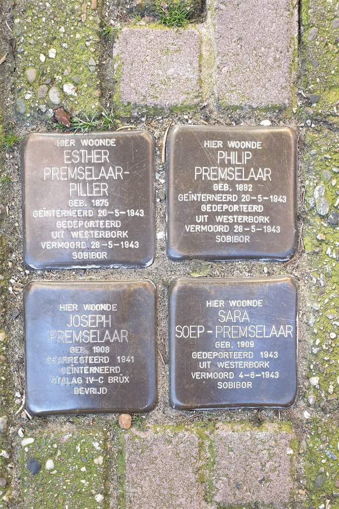 Stolpersteine Oude Looiersstraat 92 #1