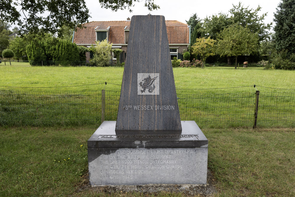 Monument Somerset, 43rd Wessex Division