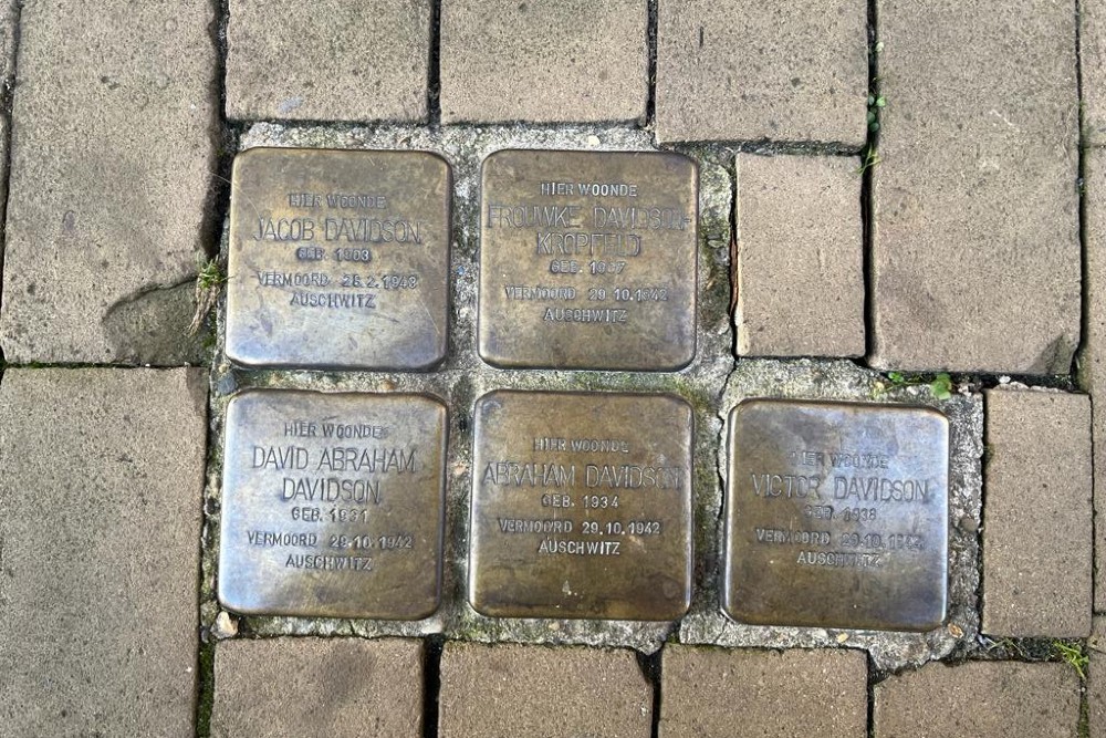 Stolpersteine Roggenstraat 27