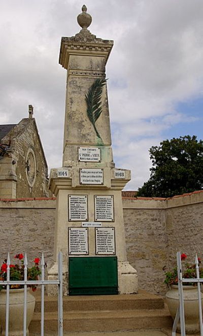 Oorlogsmonument Saint-Pierre-le-Vieux