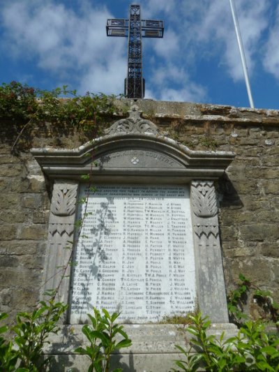 Oorlogsmonument Bradpole #1