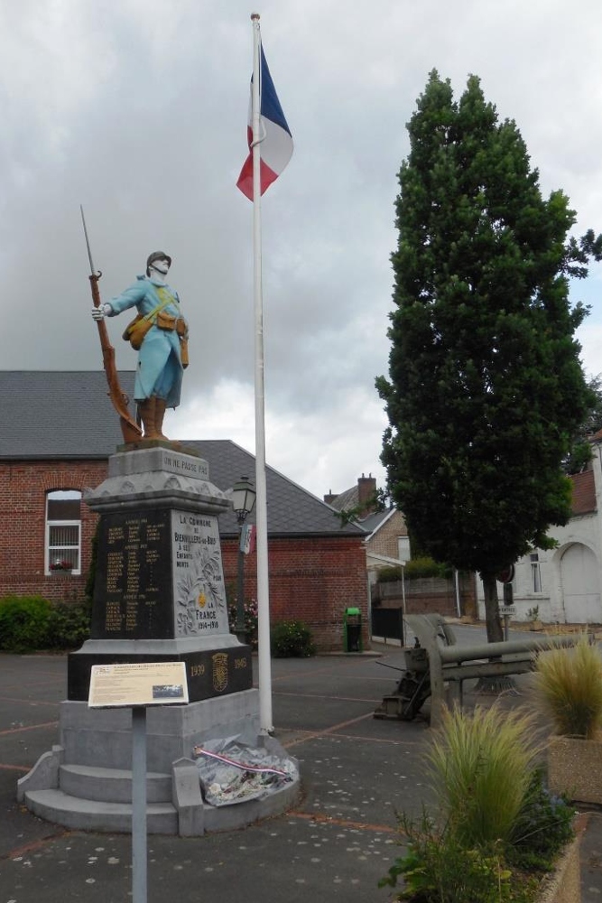 Oorlogsmonument Bienvillers-au-Bois #3