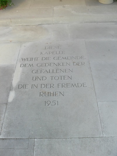 Remembrance Chapel Brochenzell #4