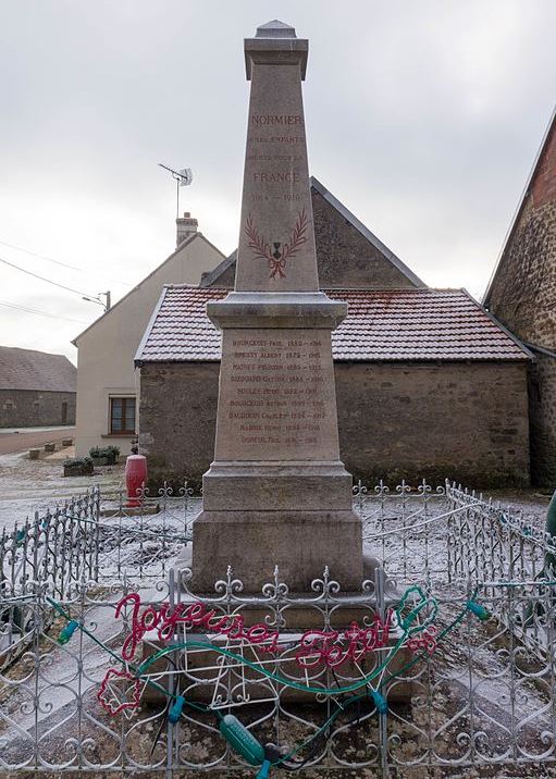 Monument Eerste Wereldoorlog Normier