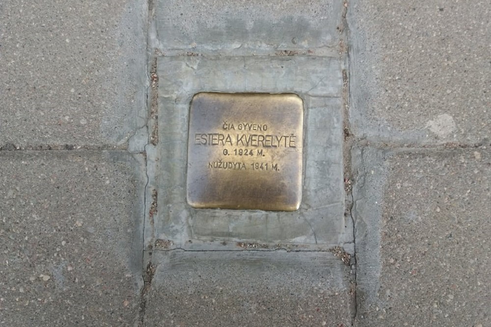 Stumbling Stone Turgaus aikštė (9?)