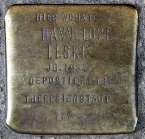 Stolpersteine Waldemarstrae 42 #1