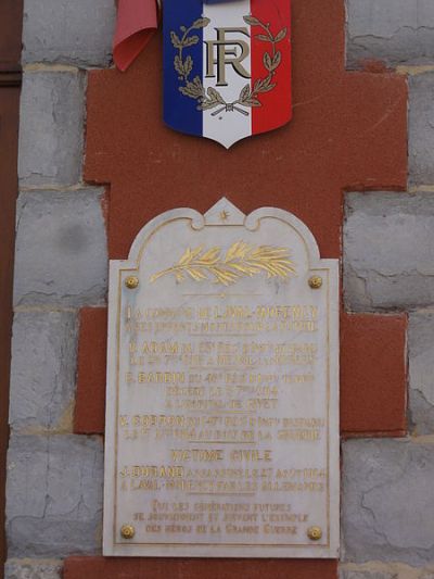 Oorlogsmonument Laval-Morency