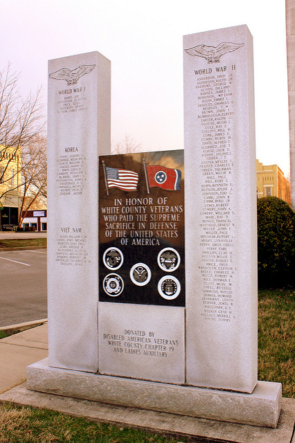 Oorlogsmonument White County #1