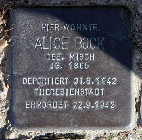 Stolperstein Hallesche Strae 3 #1