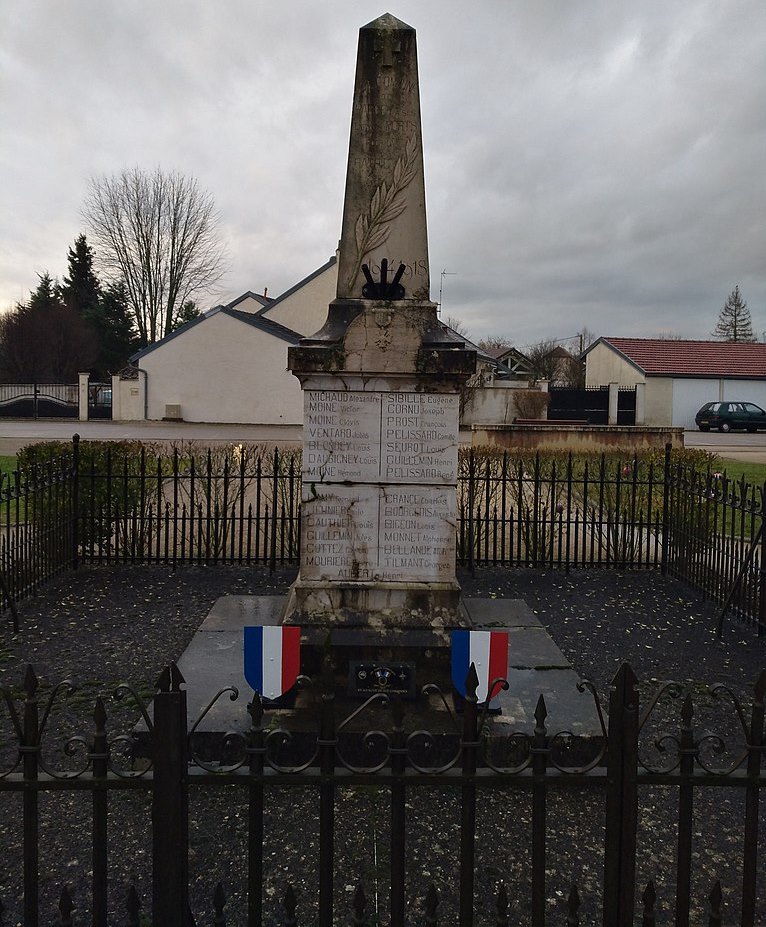 Oorlogsmonument Parcey