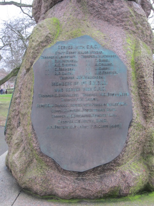 Boer War Memorial Darlington #3