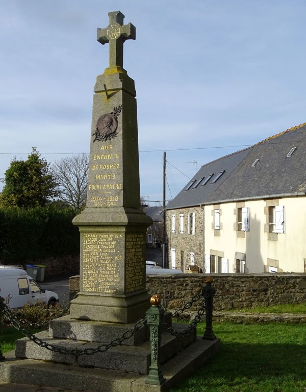 Oorlogsmonument Rospez