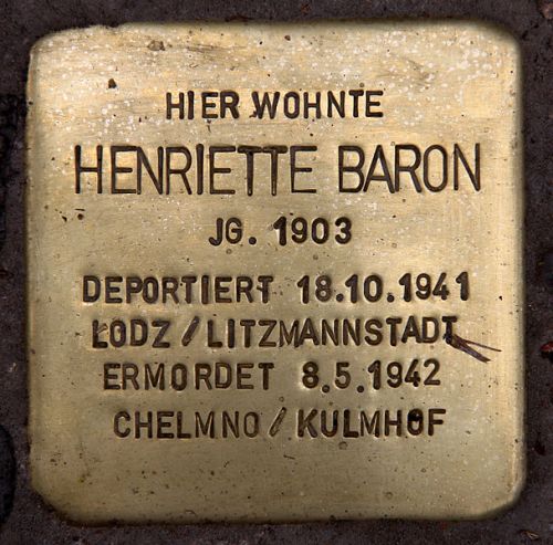 Stolpersteine Schaperstrae 22 #1