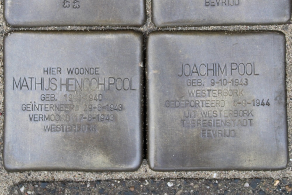 Stolpersteine Clematislaan 17 #3