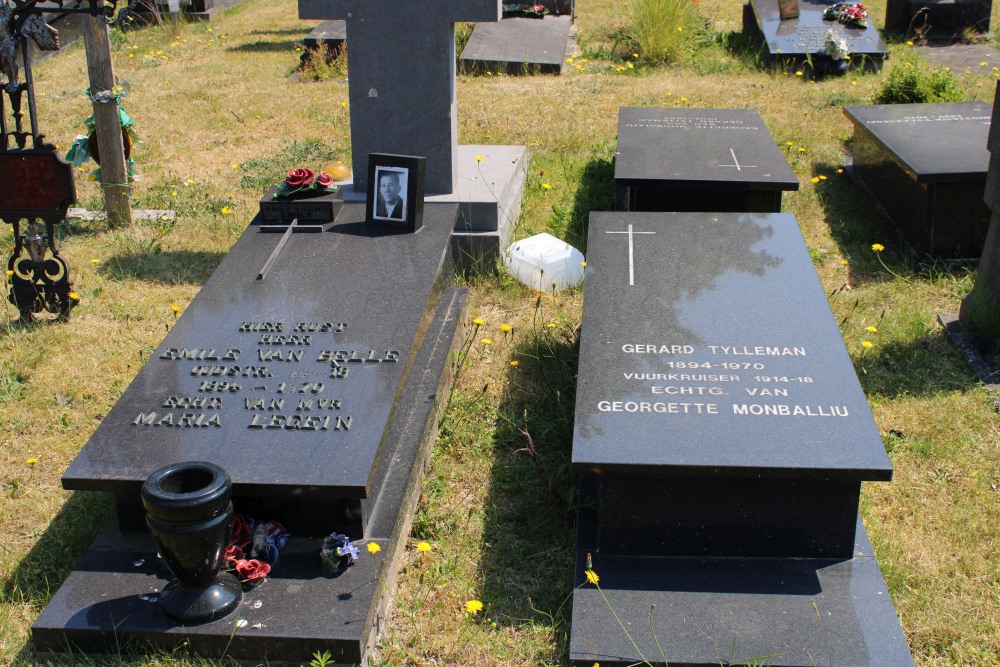Belgische Graven Oudstrijders Sint- Andries Begraafplaats #5