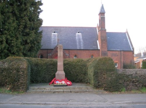 War Memorial Holmer Green