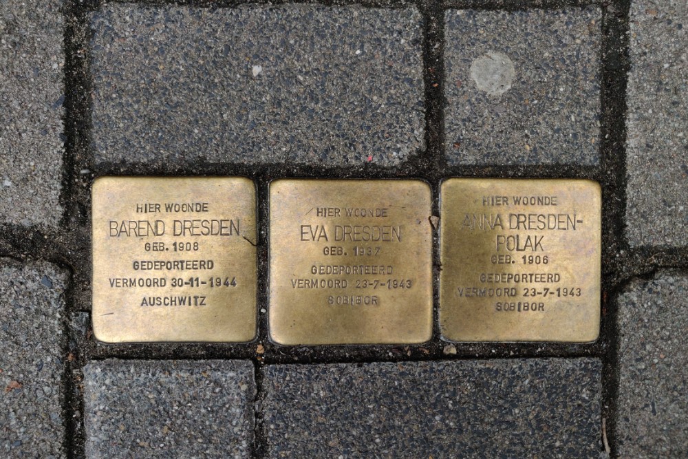 Stolpersteine Van Woustraat 174