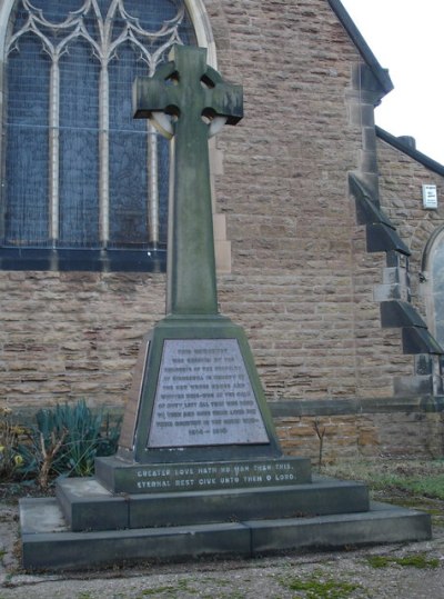 Oorlogsmonument Bulwell #1