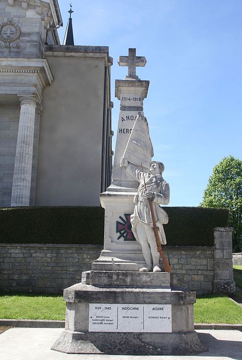 Oorlogsmonument Arc-sous-Montenot