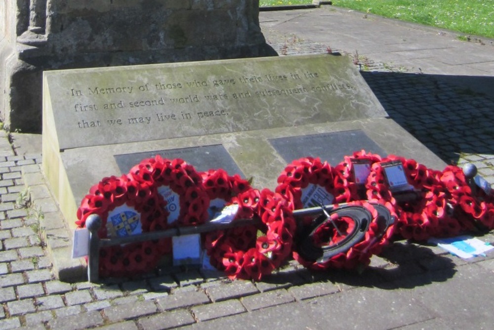 Oorlogsmonument West Auckland