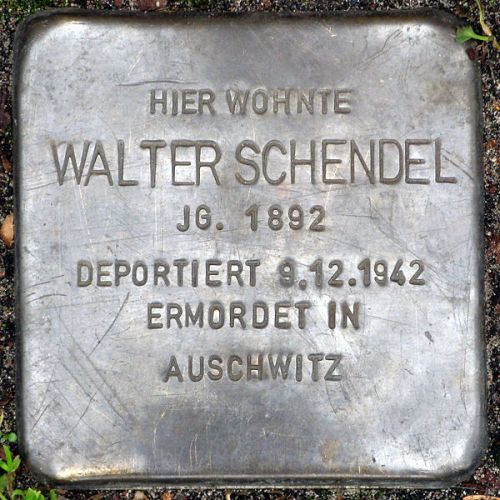 Stolpersteine Hallandstraße 12 #2